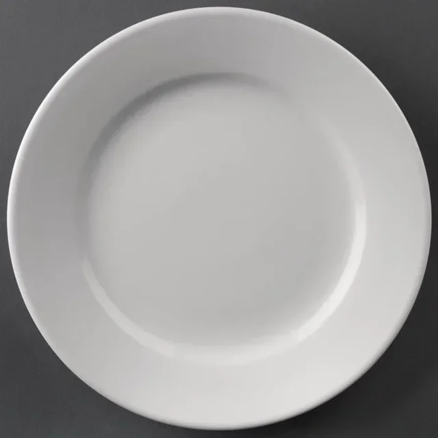 Deep Plate with Wide Rim - Diameter 16.5 cm - Pack of 12 Units