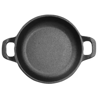 Sartén Redonda de Hierro Fundido con Asas - Diámetro 12 cm