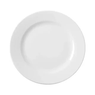 Runder Teller Weiß 20 cm - Kollektion Delta