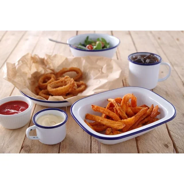 Rectangular Serving Platter 175x130 mm - Disposable Tableware for Catering and Restaurant Service