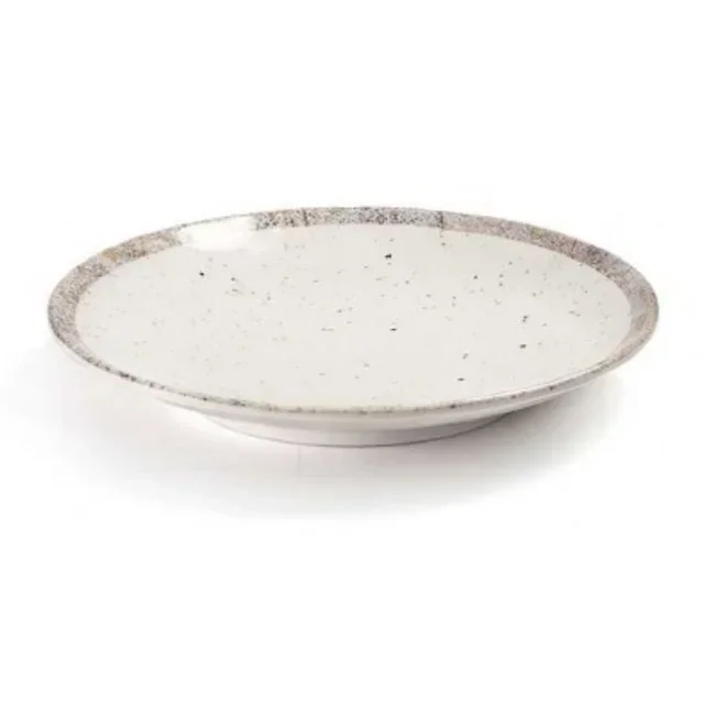 Round "Earth" Melamine Plate - Diameter 256 mm