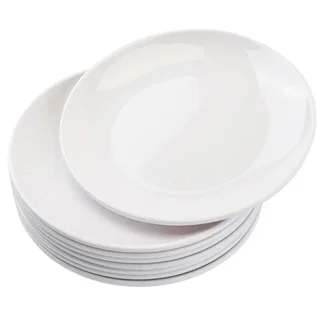 Round Melamine Plate Ø 17.7 cm - Pack of 10