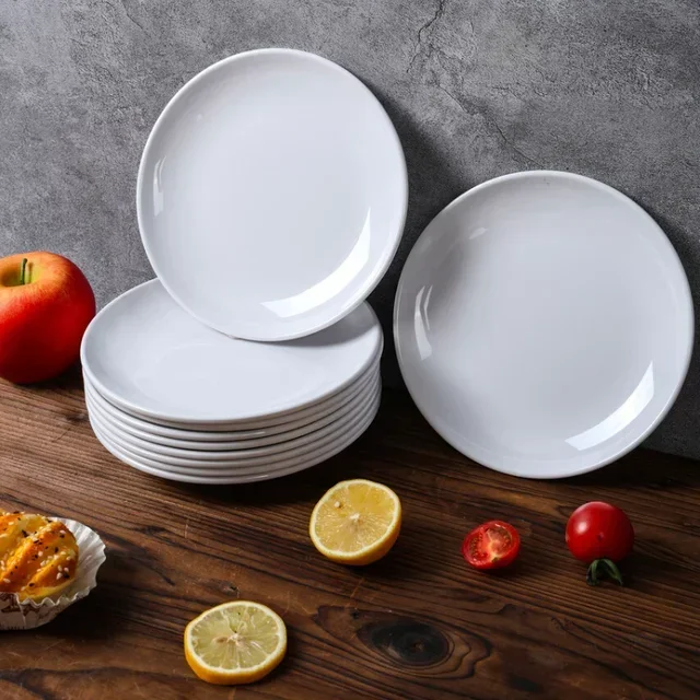 Round Melamine Plate Ø 17.7 cm - Pack of 10