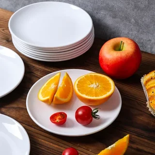 Round Melamine Plate Ø 17.7 cm - Pack of 10