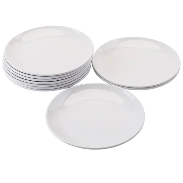 Round Melamine Plate Ø 17.7 cm - Pack of 10