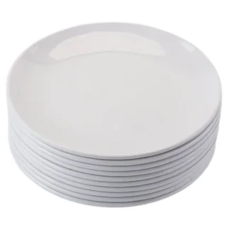 Round Melamine Plate Ø 17.7 cm - Pack of 10
