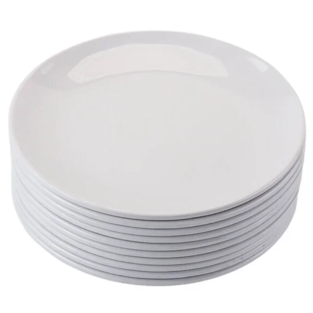 Round Melamine Plate Ø 17.7 cm - Pack of 10