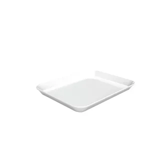 White Melamine Serving Plate - 150 x 190 x 17 mm - Pack of 5
