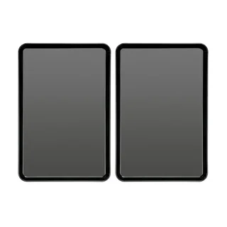 Melamine Serving Tray Black - 150 x 190 x 40 mm - Set of 5