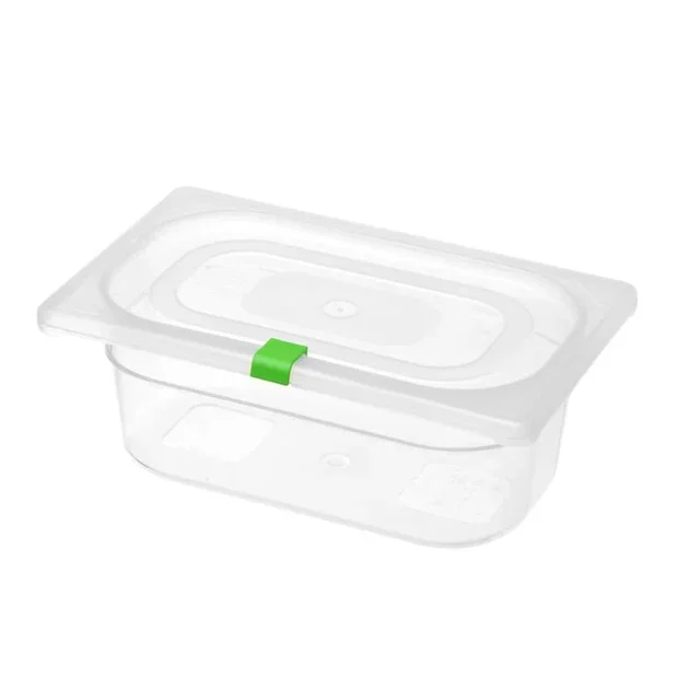 Grüne Deckelclips für Aufbewahrungsbehälter - 12 Stück