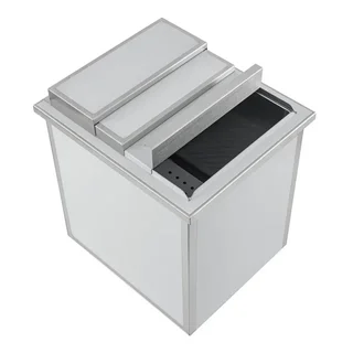 Built-in Ice Bin Stainless Steel 380x446 mm - Professional Refrigeration