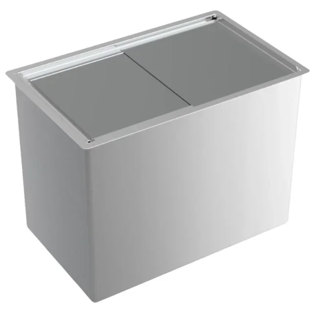 Recessed Stainless Steel Refrigerated Well - 485 x 305 mm