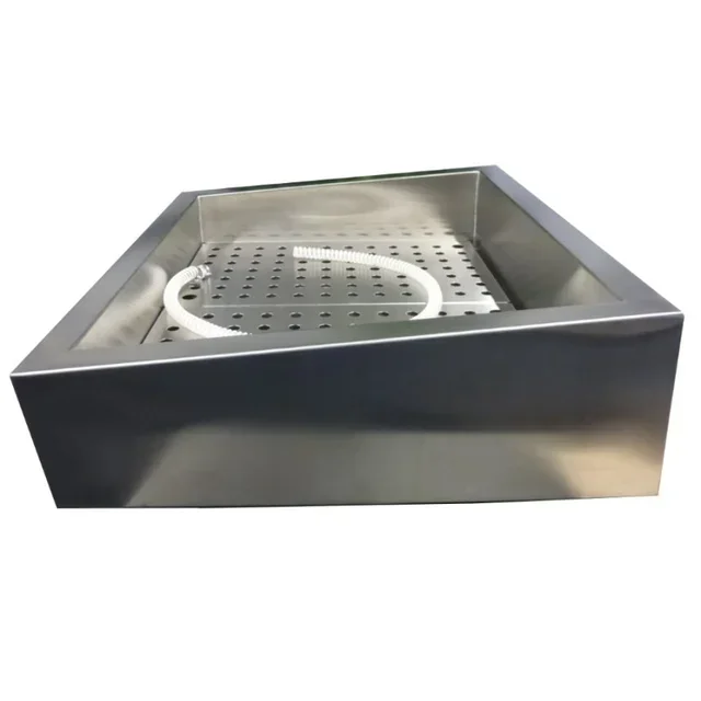 Built-in Crushed Ice Bin with Side Drain GN 4/1