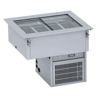 Drop-in Ice Cream Display 4 GN 1/3 Pans