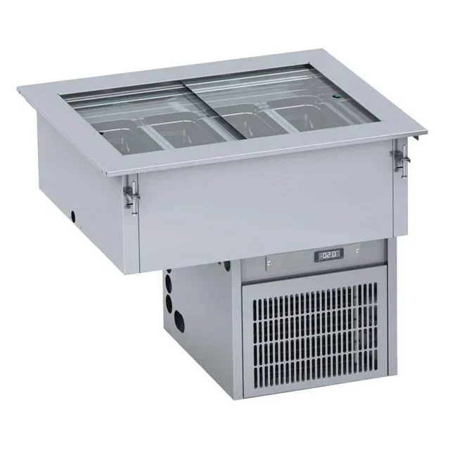Drop-in Ice Cream Display 4 GN 1/3 Pans