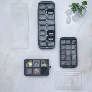 Forma de Gelo de Silicone Flexível - 15 Cubos de Gelo