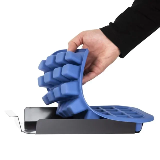 Cubitera de Silicona Flexible - 32 Moldes de Hielo