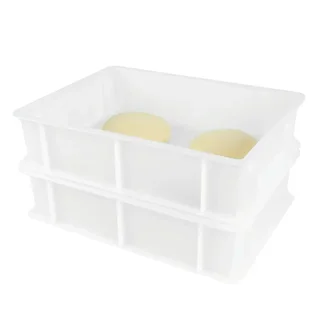 Caixa de Massa Meio Formato 9 Litros Branco - 400 x 300 mm