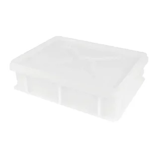 Caixa de Massa Meio Formato 9 Litros Branco - 400 x 300 mm