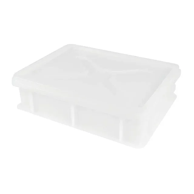 Caixa de Massa Meio Formato 9 Litros Branco - 400 x 300 mm