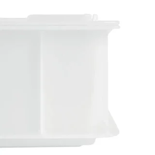 Caixa de Massa Meio Formato 9 Litros Branco - 400 x 300 mm