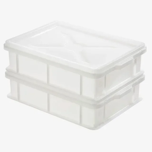 Caixa de Massa Meio Formato 9 Litros Branco - 400 x 300 mm