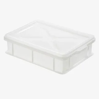 Caixa de Massa Meio Formato 9 Litros Branco - 400 x 300 mm