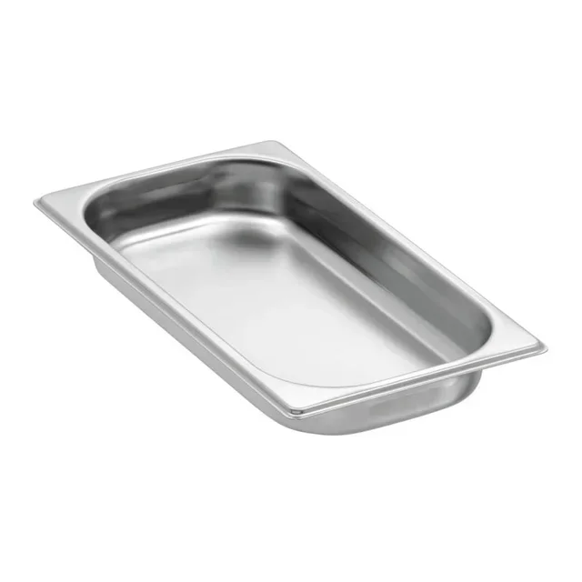 Bac Gastronorme 1/3 - Hauteur 40 mm - Contenance 1,5 Litre - Inox