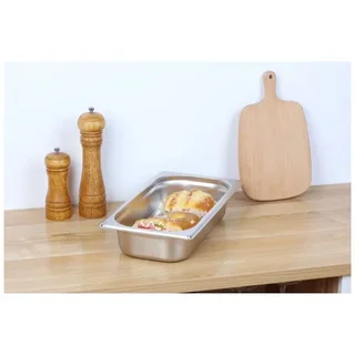 Bac Gastronorme 1/3 Inox - 65 mm Profondeur - 2,5 L
