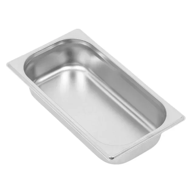 Bac Gastronorme 1/3 Inox - 65 mm Profondeur - 2,5 L