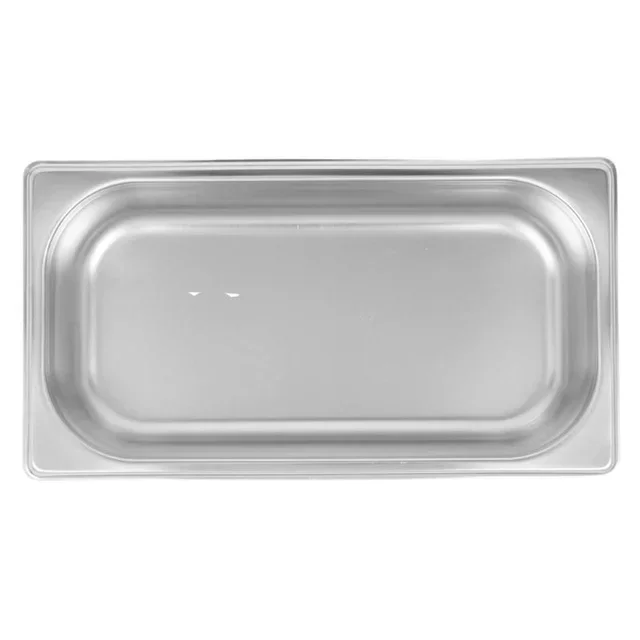 Bac Gastronorme 1/3 Inox - 65 mm Profondeur - 2,5 L