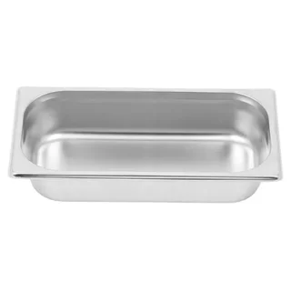 Bac Gastronorme 1/3 Inox - 65 mm Profondeur - 2,5 L