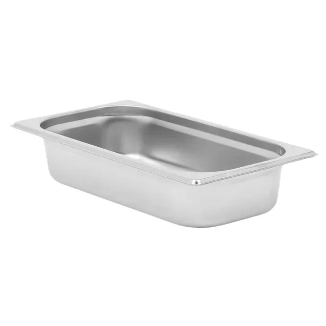 Bac Gastronorme 1/3 Inox - 65 mm Profondeur - 2,5 L