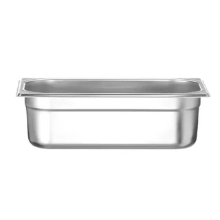 Bac Gastronorme 1/3 Inox - Hauteur 10 cm - Capacité 4 Litres