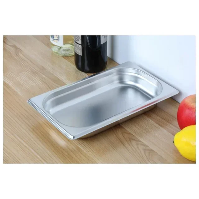 Bac Gastronorme 1/3 Inox Prof. 40 mm - Capacité 1,45 L