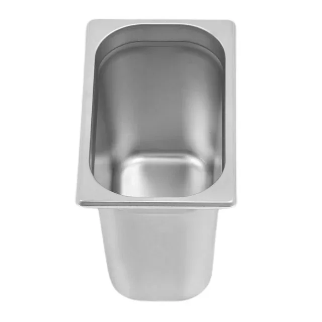 Bac Gastronorme 1/4 Inox - Hauteur 20 cm - Capacité 5,5 Litres