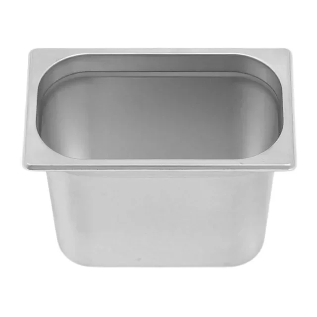 Bac Gastronorme 1/4 Inox - Hauteur 20 cm - Capacité 5,5 Litres