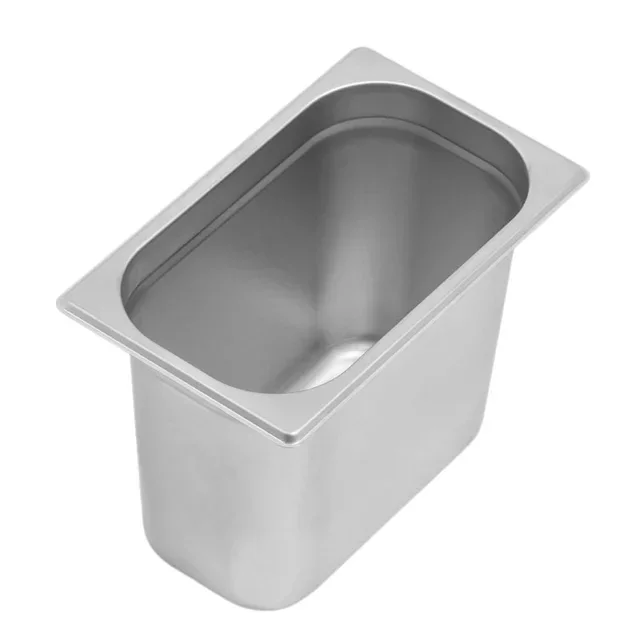 Bac Gastronorme 1/4 Inox - Hauteur 20 cm - Capacité 5,5 Litres