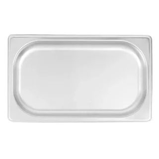 Bac Gastronorme 1/4 Inox - Hauteur 20 mm - Capacité 0,8 Litre