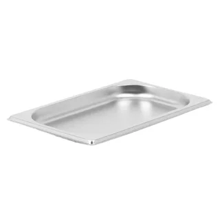 Bac Gastronorme 1/4 Inox - Hauteur 20 mm - Capacité 0,8 Litre
