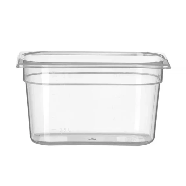 Bac Gastronorme 1/4 Polypropylène - Hauteur 15 cm - Capacité 4 Litres