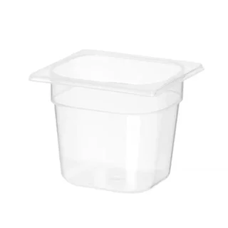 Bac Gastronorme 1/6 Polypropylène - 150 mm Profondeur - Capacité 2,4 Litres