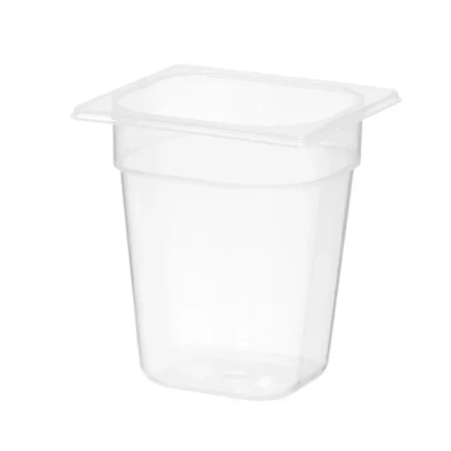 Bac Gastronorme 1/6 Polypropylène - Hauteur 200 mm - Capacité 3,4 Litres