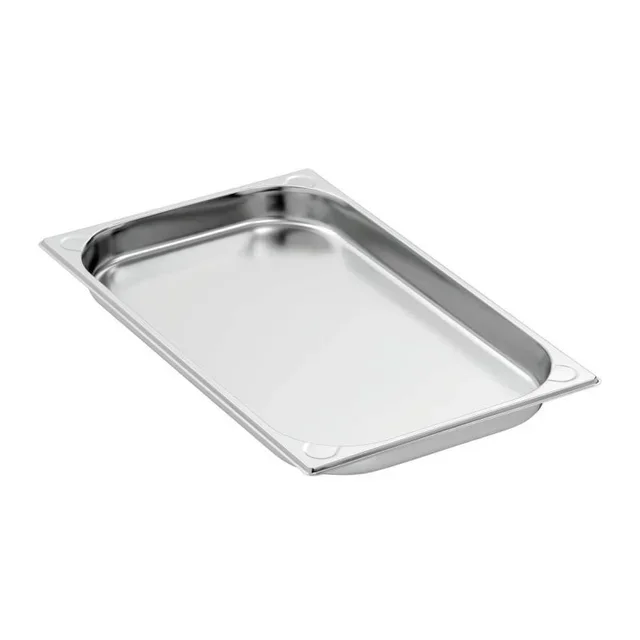 Bac Gastronorme GN 1/1 Profondeur 40 mm Capacité 5 Litres - Inox Alimentaire