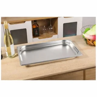 Recipiente Gastronorm GN 1/1 Acero Inoxidable 40 mm - Capacidad 4 Litros