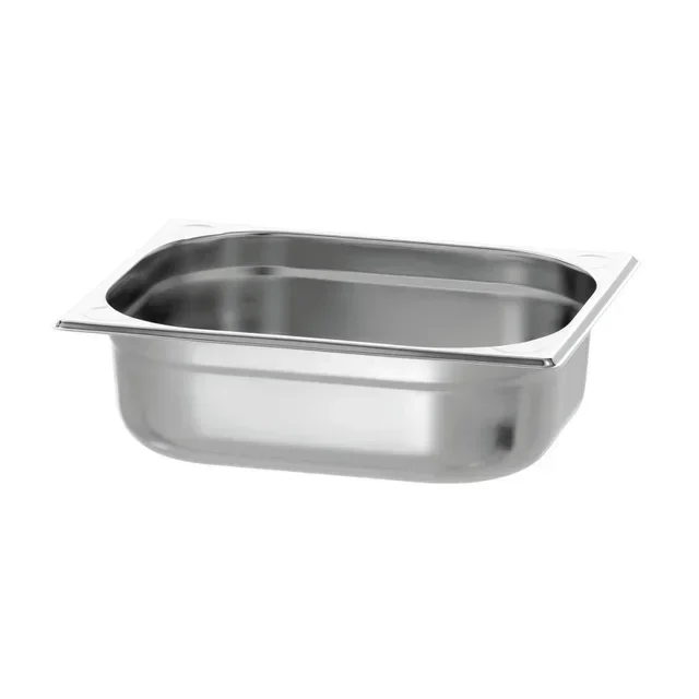 Bac Gastronorme GN 1/2 Basic Line - Profondeur 100 mm - Capacité 6,5 Litres