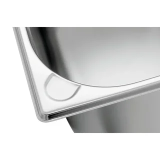 Bac Gastronorme GN 1/2 Basic Line - Hauteur 200 mm - Capacité 12,5 L