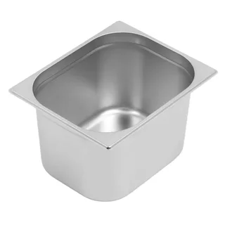 Bac Gastronorme GN 1/2 Inox Profondeur 20 cm - Capacité 12,5 Litres