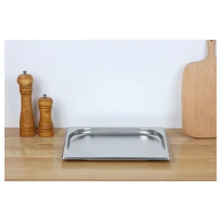 GN 1/2 Gastronorm Container Stainless Steel - Height 20 mm - Capacity 1 Liter