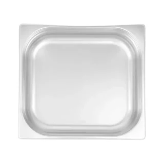 Gastronorm GN 1/2 Container Stainless Steel - Depth 10 cm - Capacity 6.5 Litres